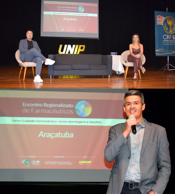 Dr. Ricardo Hideyoshi Kitamura, Dra. Karina Soeiro Prestes e Dr. Samuel Pereira Pires