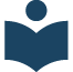 Icone de um avatar lendo livro