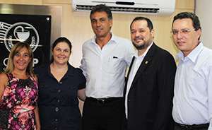 Diretoria do CRF-SP recebe o deputado federal Guilherme Campos na sede do CRF-SP