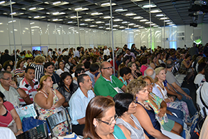 Público presente durante o Cosems 2014