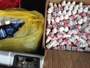 PRF apreende 180 frascos de medicamentos ilegais em AL