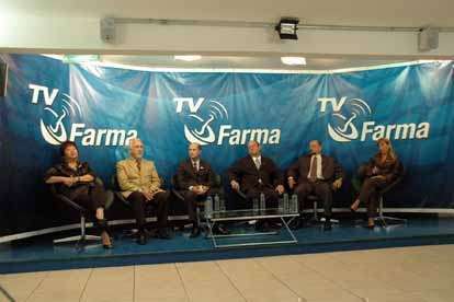 CRF-SP foi um dos participantes do debate que iniciou a programação da TV Farma