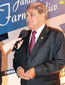 Dr. Walter Jorge - presidente do CFF (Foto: Carlos Nascimento)