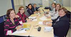 Grupo de trabalho durante o II Encontro das Comissões Assessoras de Homeopatia que contou com representantes de diversos estados (Foto Carlos Nascimento)