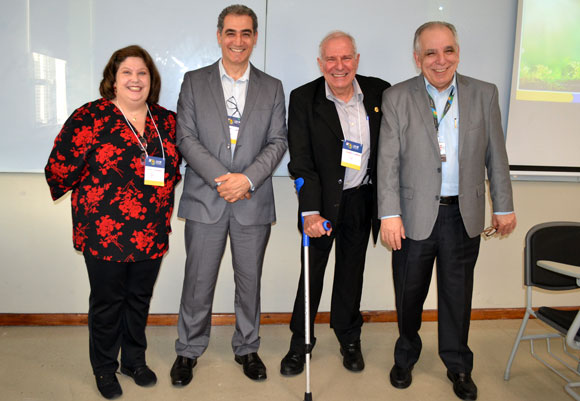 Dra. Claudia Caresatto, João Carlos Redondo, Dr. Juan Becerra e Valdomiro Rodrigues 