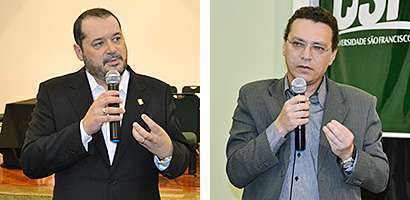 Dr. Pedro Menegasso e dr. Marcos Machado