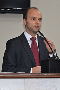 Dr. André Gândara Orlando, Promotor de Justiça de Ibitinga
