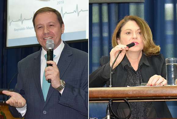 Dr. Reynaldo Mapelli Júnior e Dra. Cláudia Longobardi Campana