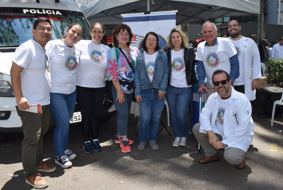 Equipe do CRF-SP presente na caravana da saúde 