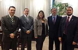 Reunião da diretoria do CRF-SP com o Procurador Geral da Justiça Márcio Fernando Elias Rosa
